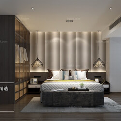 3D66 2018 Modern Style Bedroom 25919 A026 