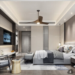 3D66 2018 Modern Style Bedroom 25938 A045 