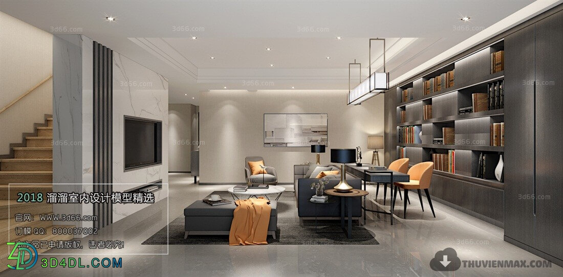 3D66 2018 Modern Style Living Room 25546 A011