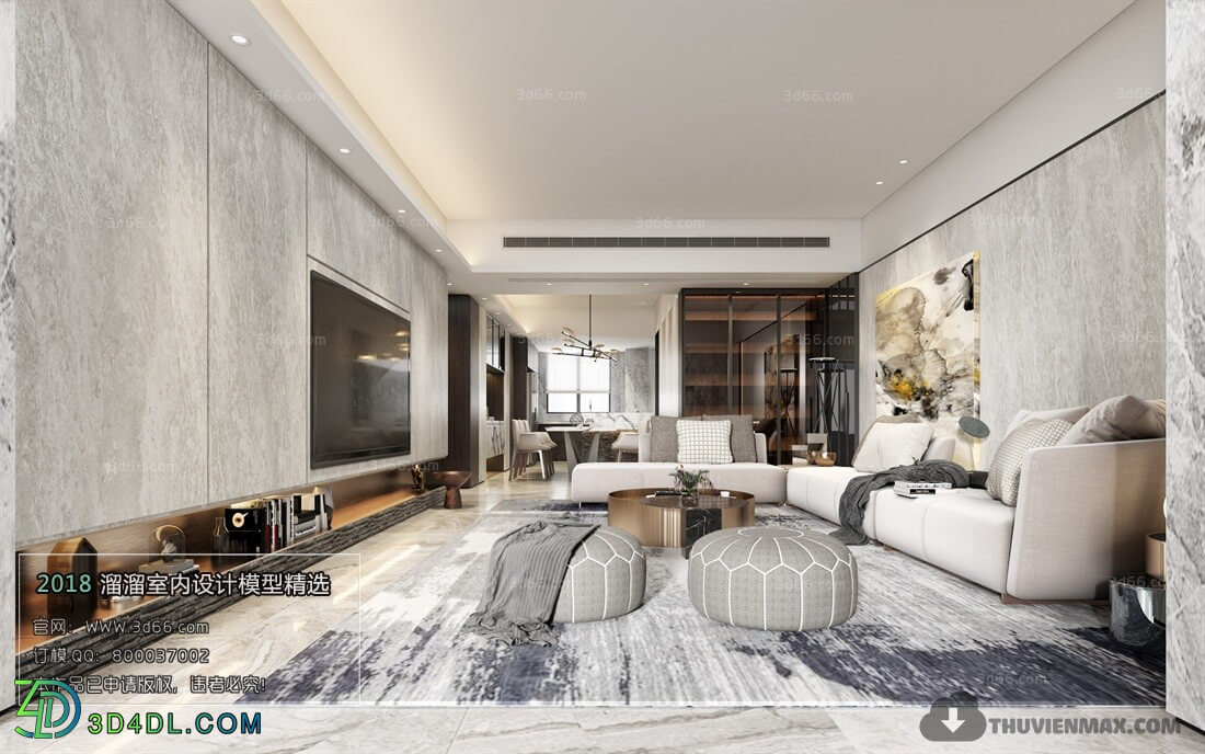 3D66 2018 Modern Style Living Room 25550 A015
