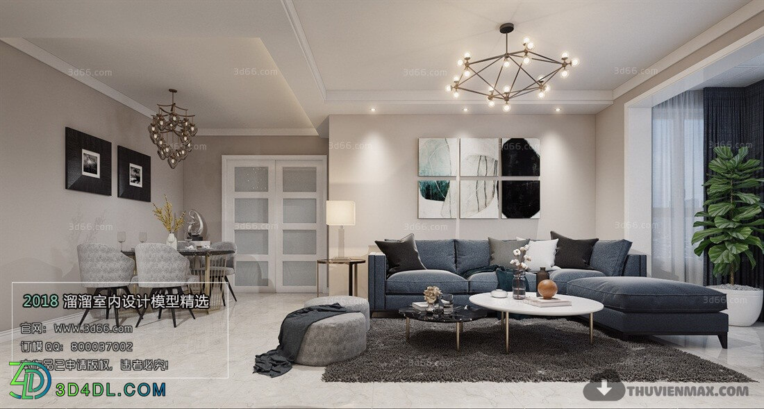 3D66 2018 Modern Style Living Room 25565 A030
