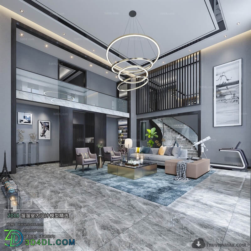 3D66 2018 Modern Style Living Room 25569 A034