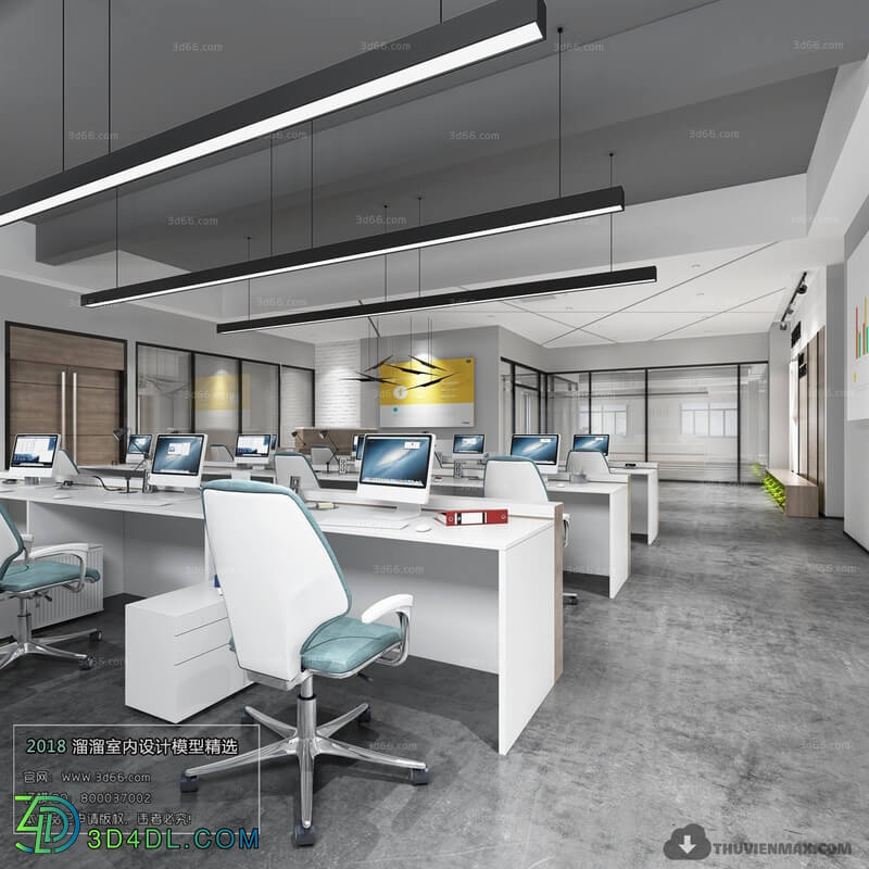 3D66 2018 Modern Style Office Space 26468 A002