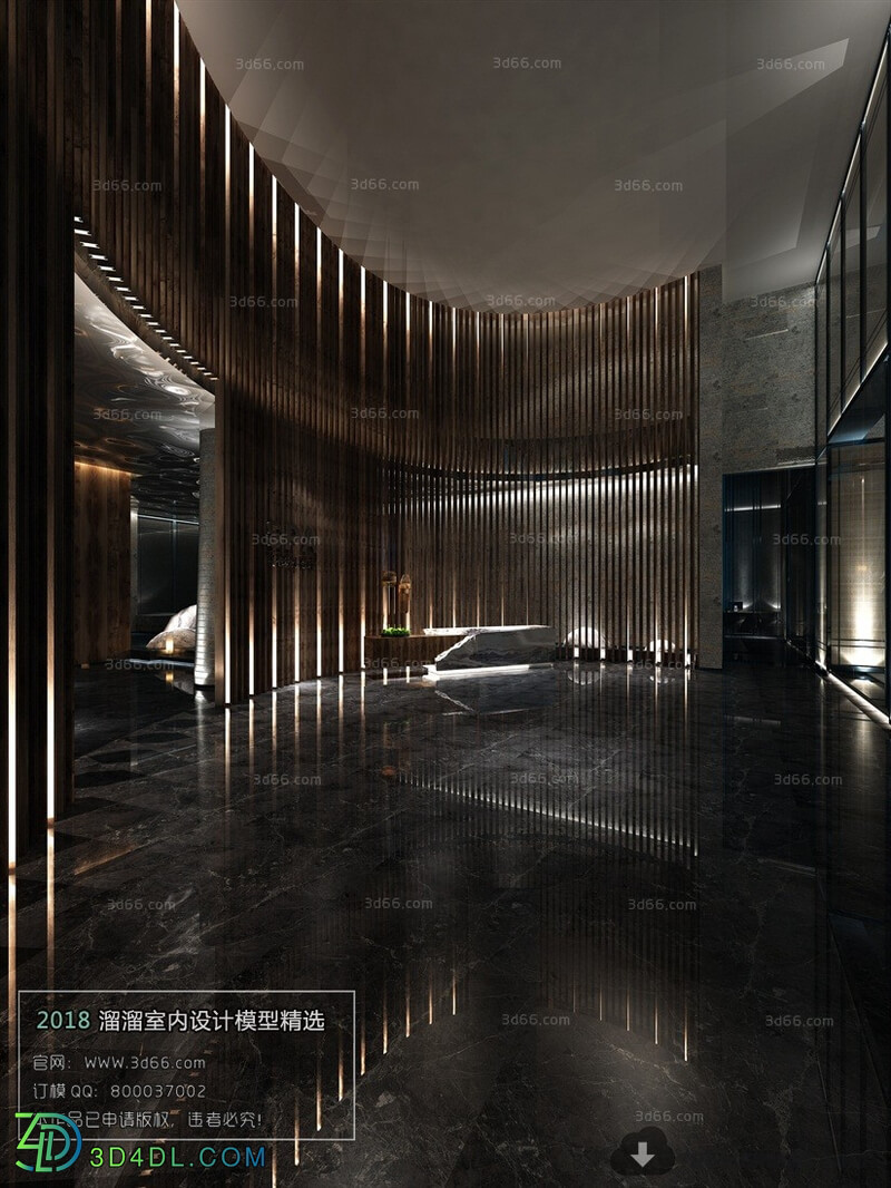 3D66 2018 Modern Style Reception Hall 26237 A003