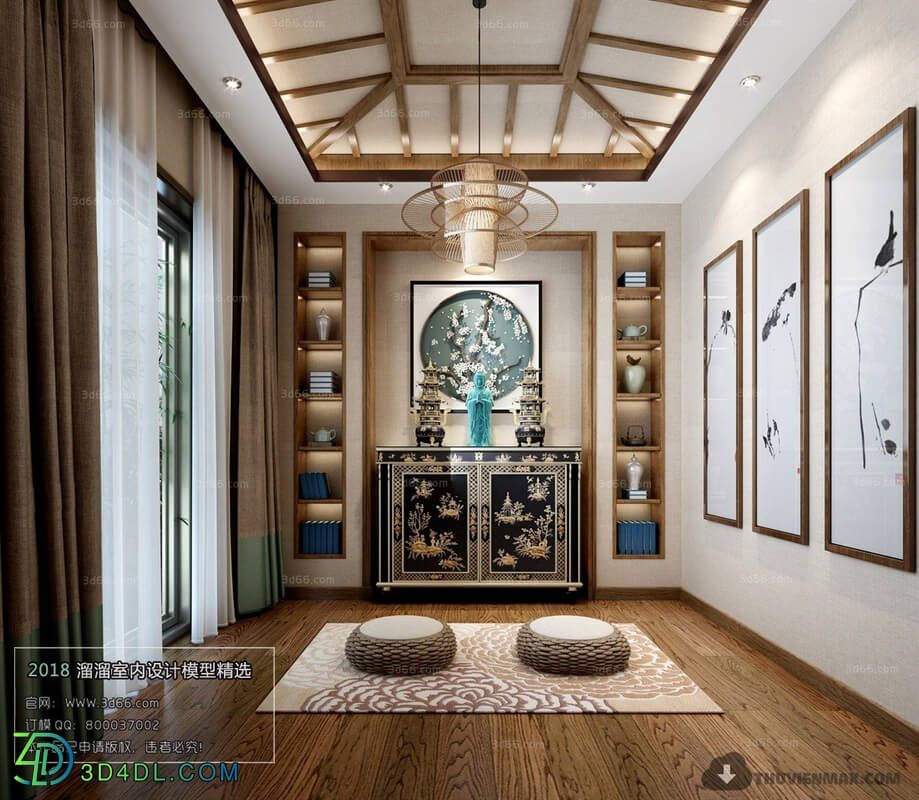 3D66 2018 Southeast Asian Style Open Space 26217 F001