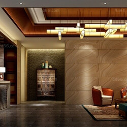 3D66 2018 Southeast Asian Style Reception Hall 26277 F005 