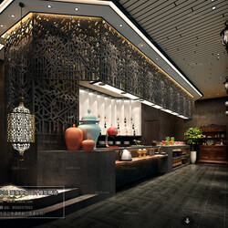 3D66 2018 Southeast Asian Style Reception Hall 26278 F006 