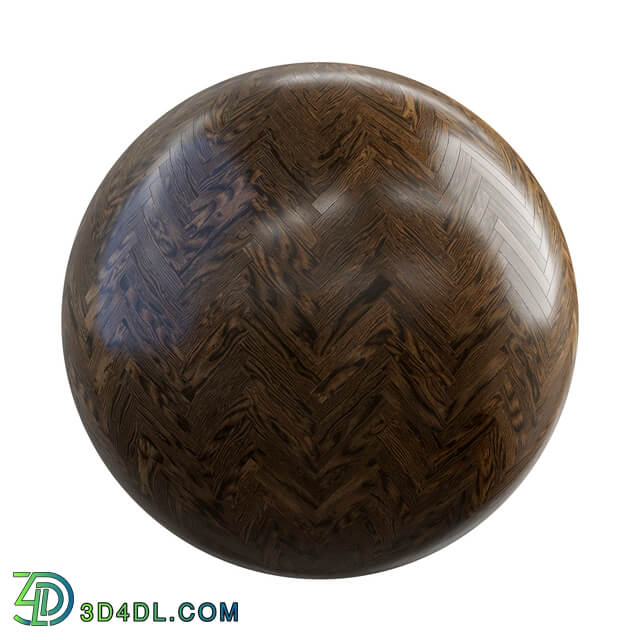 CGaxis Textures Physical 4 Flooring walnut herringbone floor 34 41
