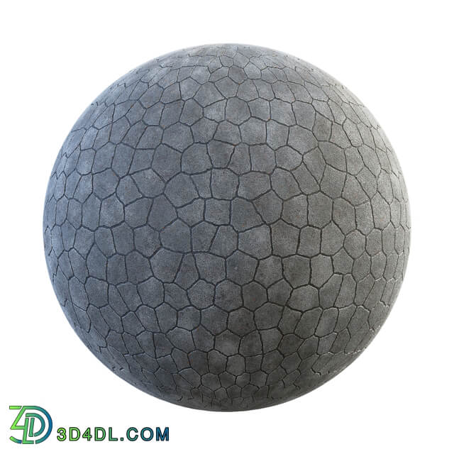 CGaxis Textures Physical 4 Pavements irregular grey stone pavement 36 90