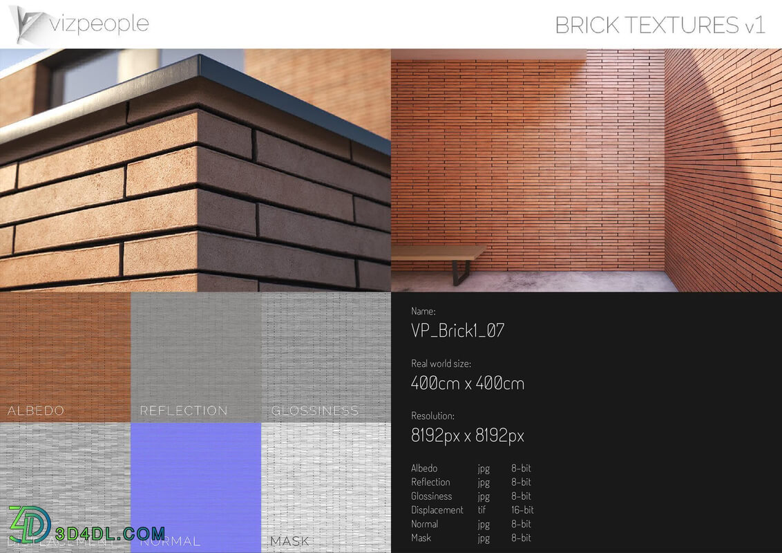 Viz People Texture Brick V1 (07)
