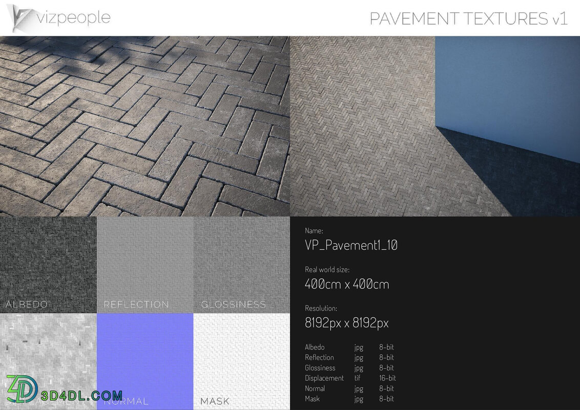 Viz People Texture Pavement V1 (10)