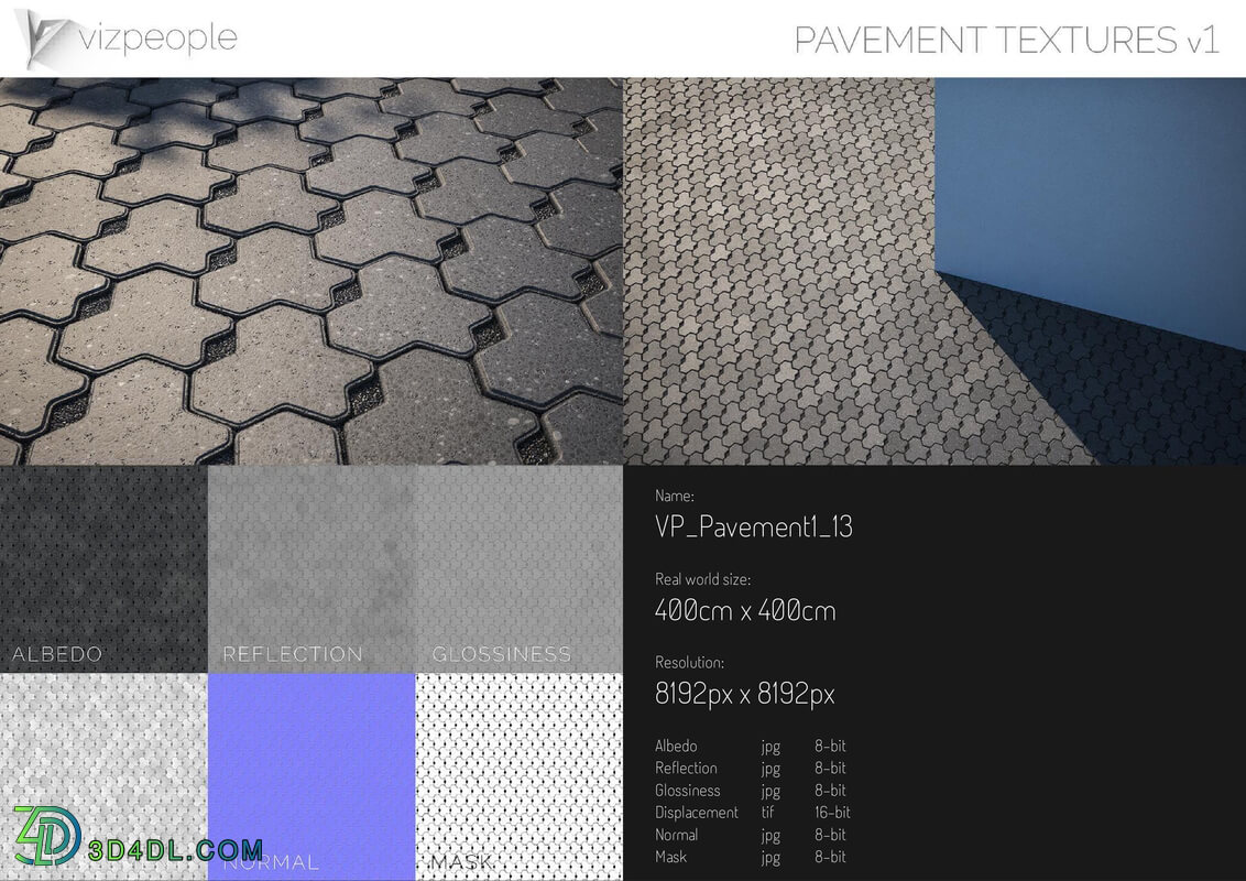 Viz People Texture Pavement V1 (13)