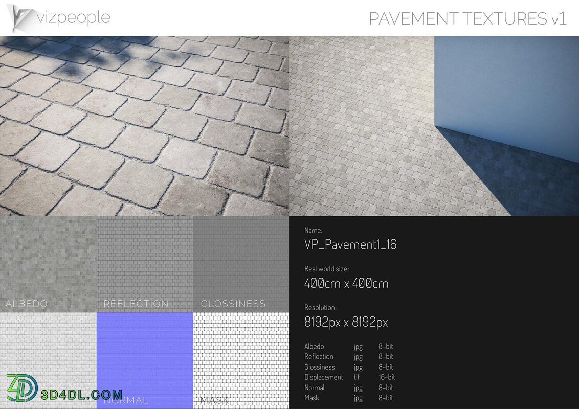 Viz People Texture Pavement V1 (16)