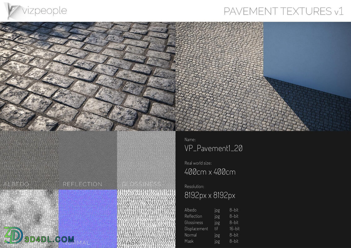 Viz People Texture Pavement V1 (20)
