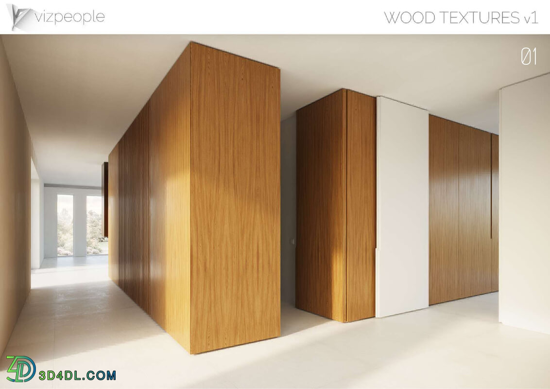 Viz People Texture Wood V1 (01) Oak