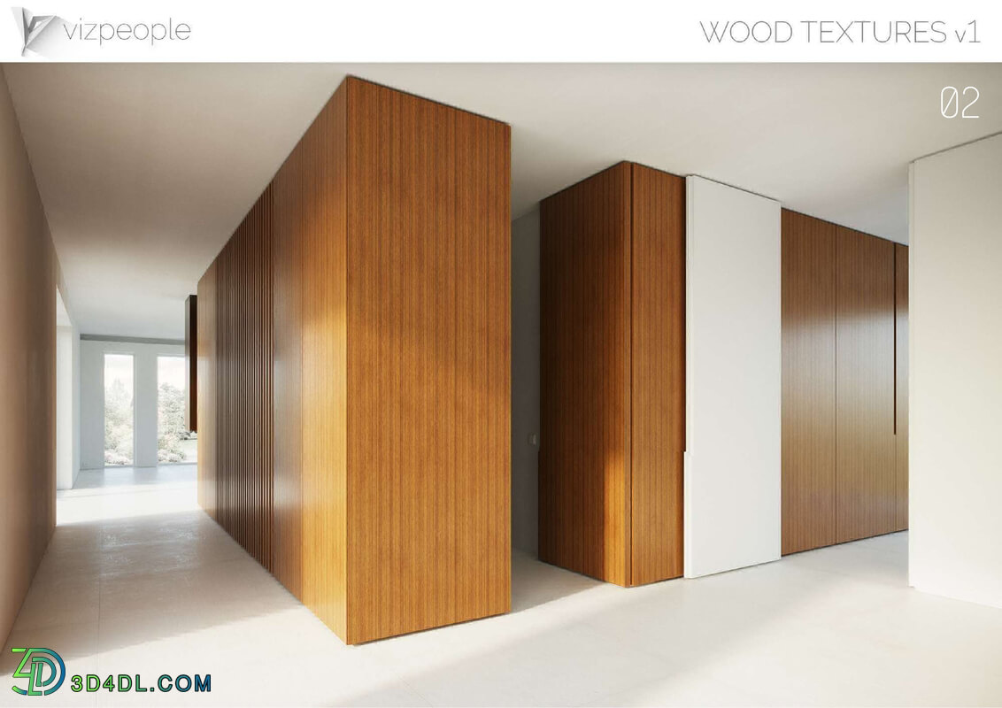 Viz People Texture Wood V1 (02) Teak