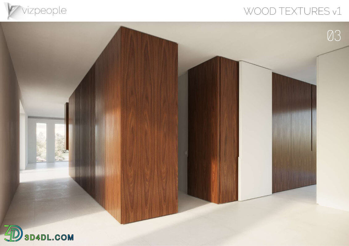 Viz People Texture Wood V1 (03) Walnut