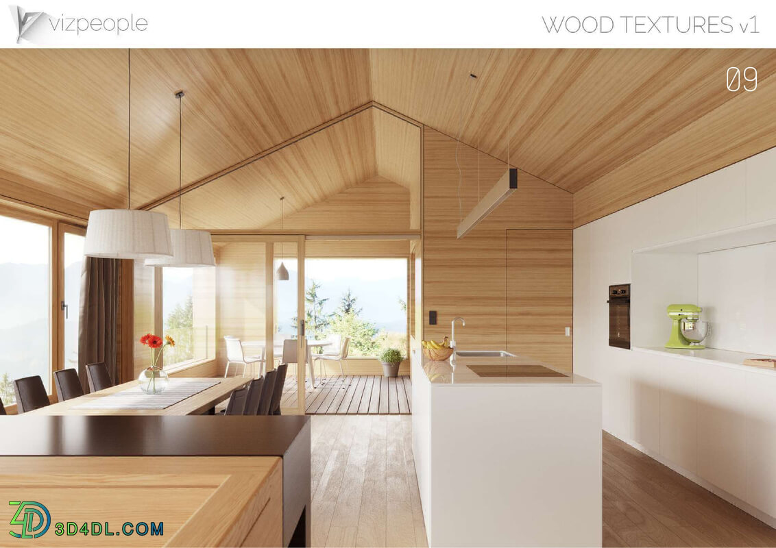Viz People Texture Wood V1 (09) Oak