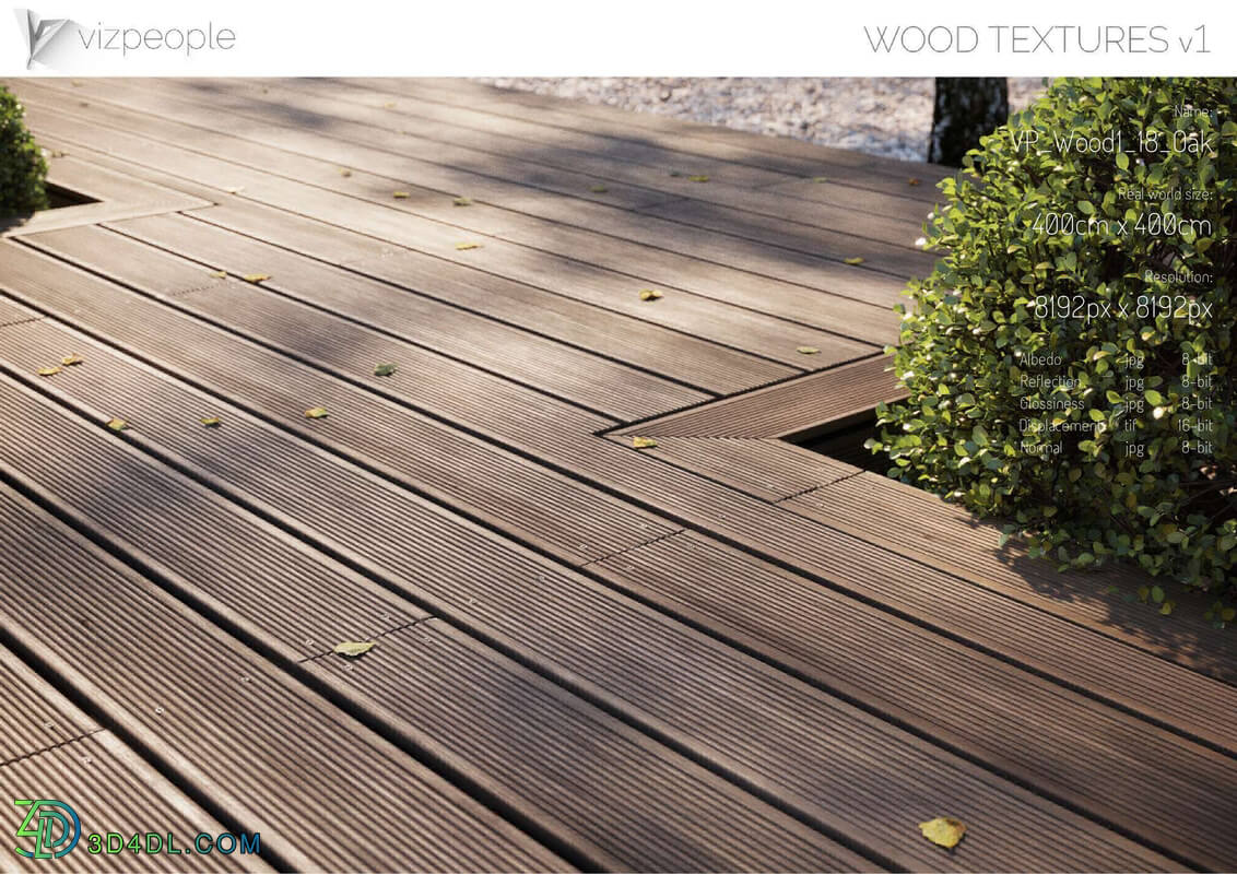 Viz People Texture Wood V1 (18) Oak