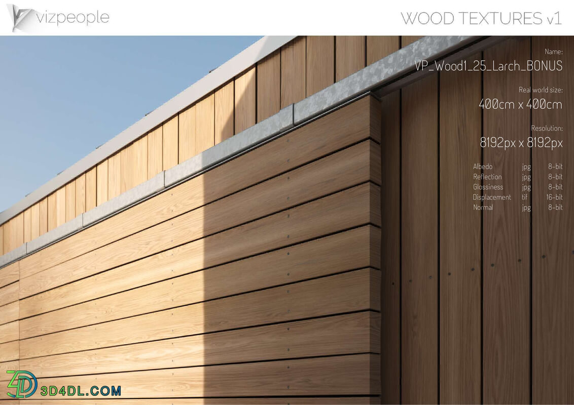 Viz People Texture Wood V1 (25) Larch