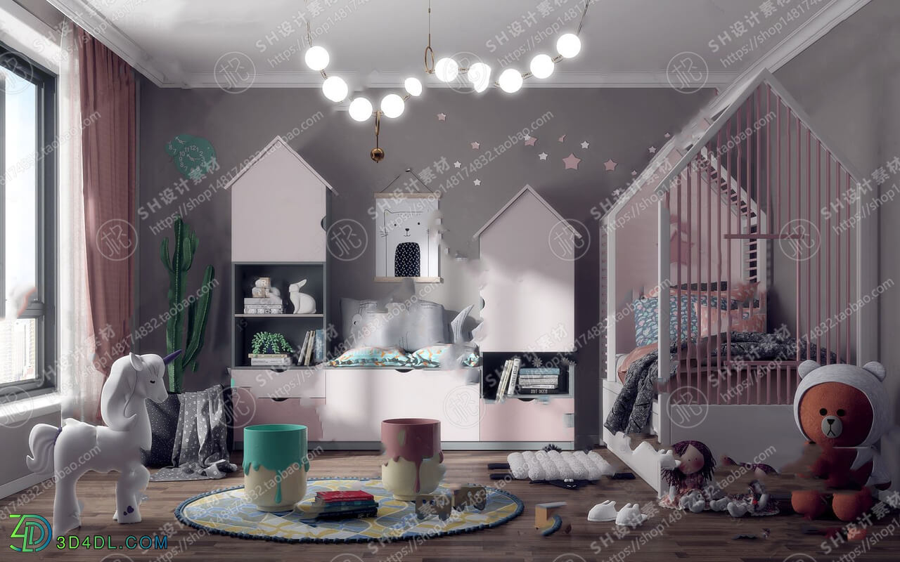  Children Room Scenes Vol 2 (042)