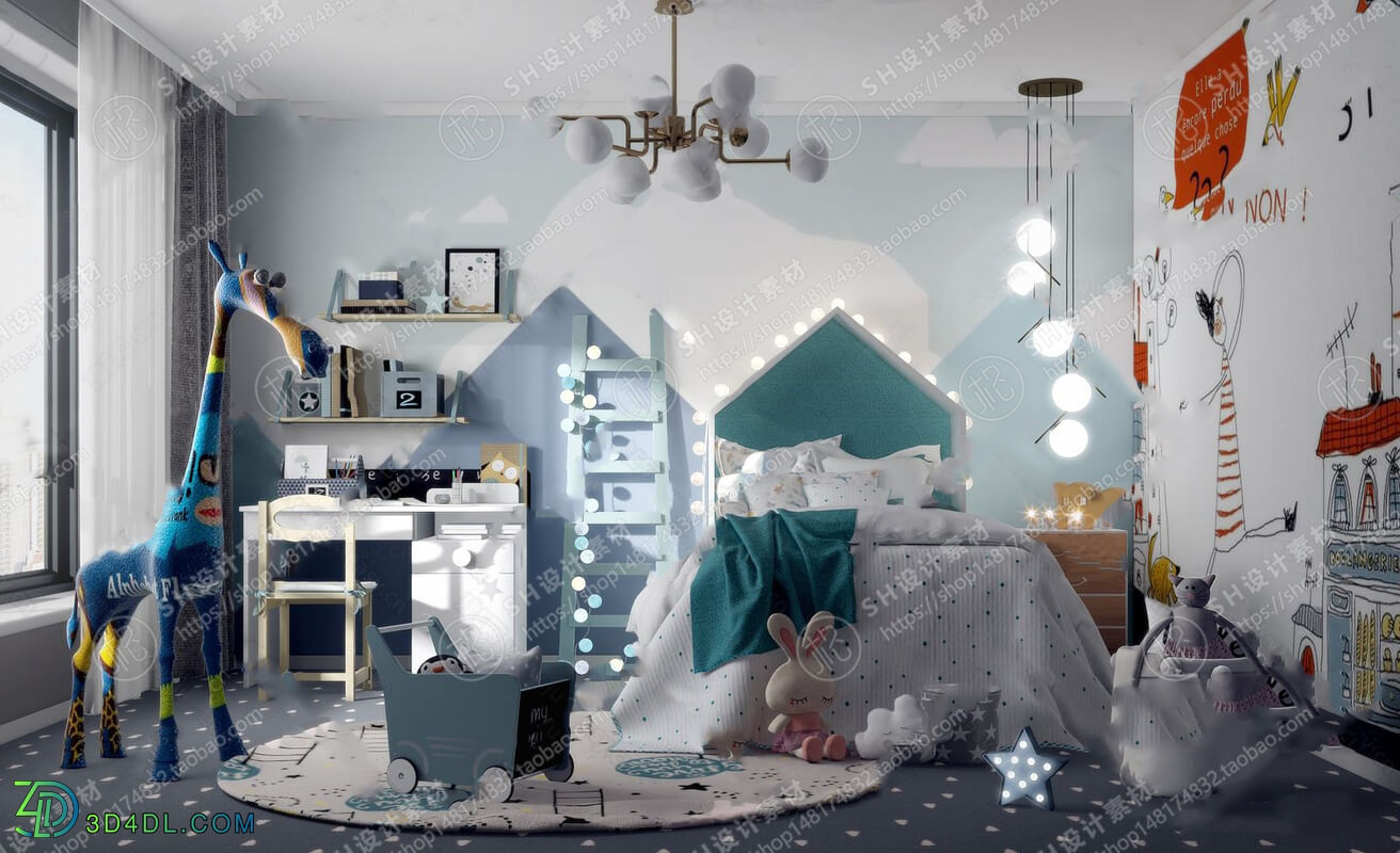  Children Room Scenes Vol 2 (044)