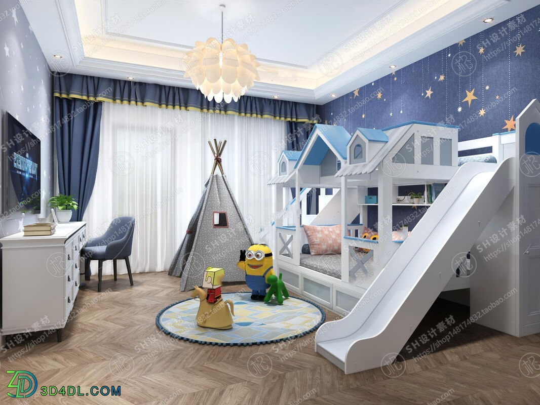  Children Room Scenes Vol 2 (060)