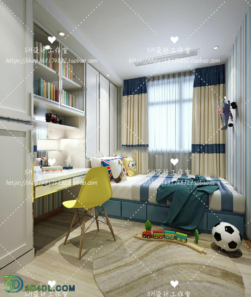  Children Room Scenes Vol 4 (031)