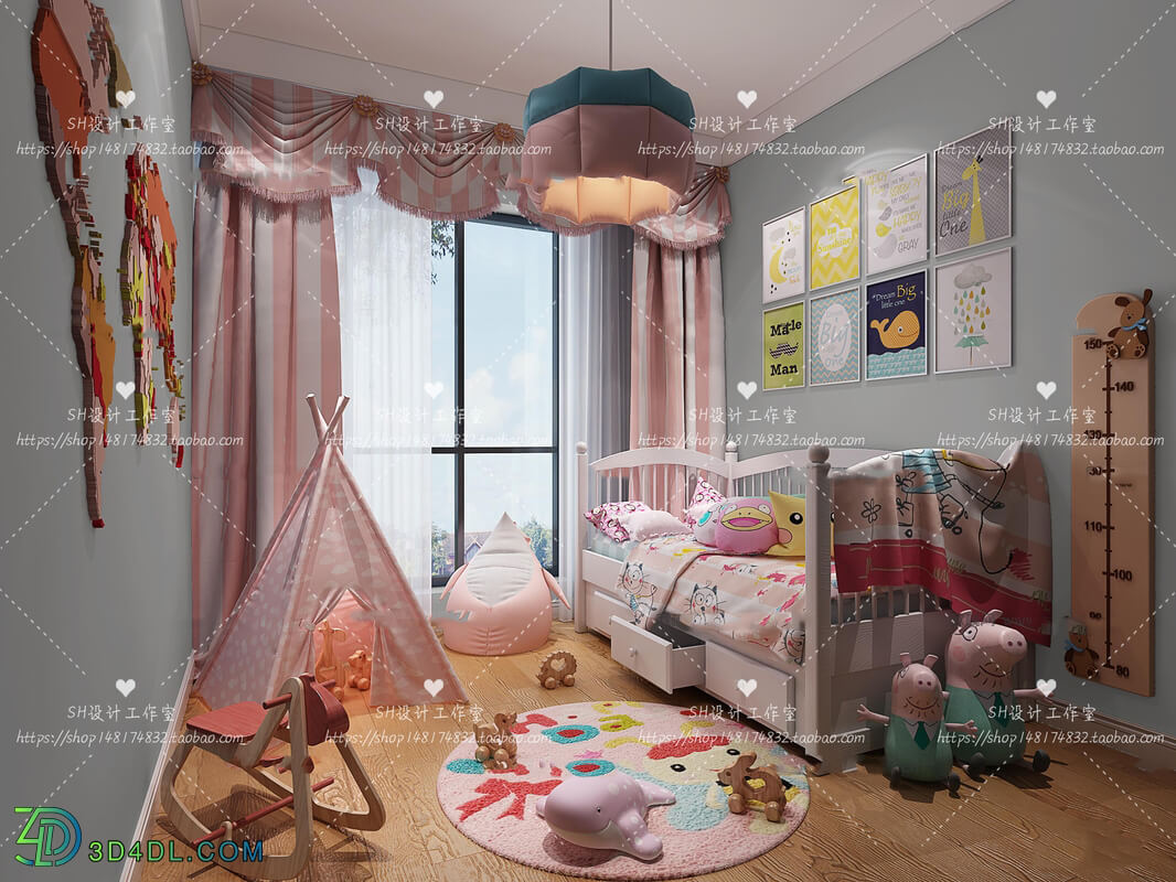  Children Room Scenes Vol 5 (006)