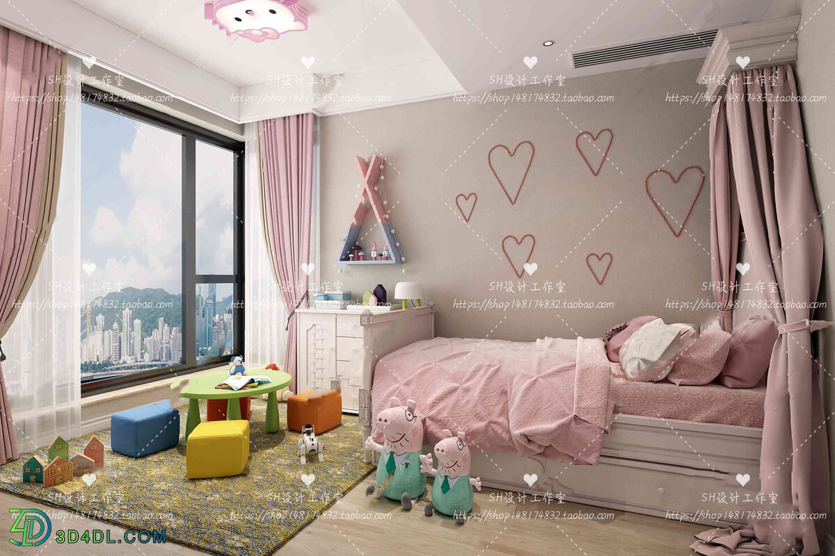  Children Room Scenes Vol 5 (017)