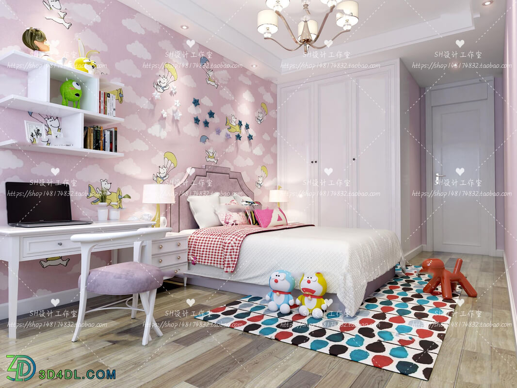  Children Room Scenes Vol 5 (024)