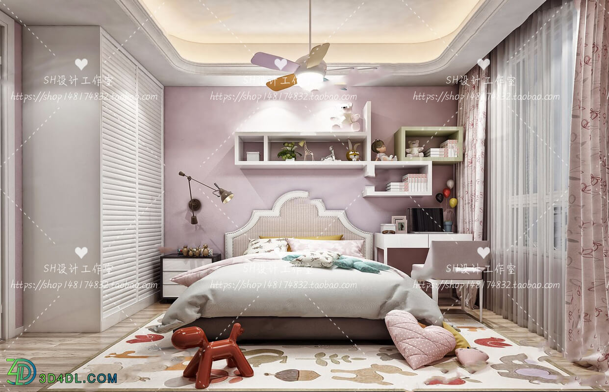  Children Room Scenes Vol 5 (027)