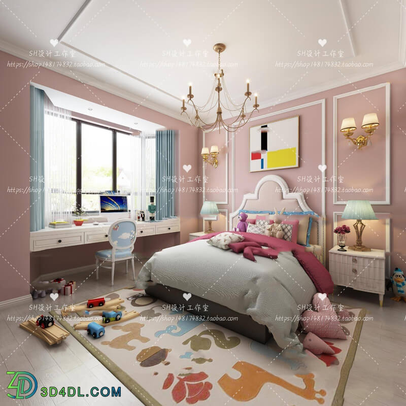  Children Room Scenes Vol 5 (036)