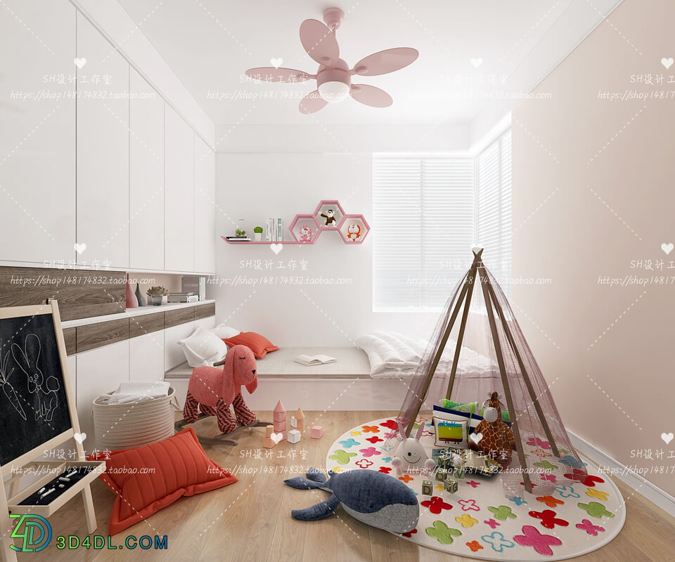  Children Room Scenes Vol 5 (041)