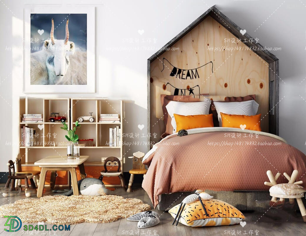  Children Room Scenes Vol 5 (051)