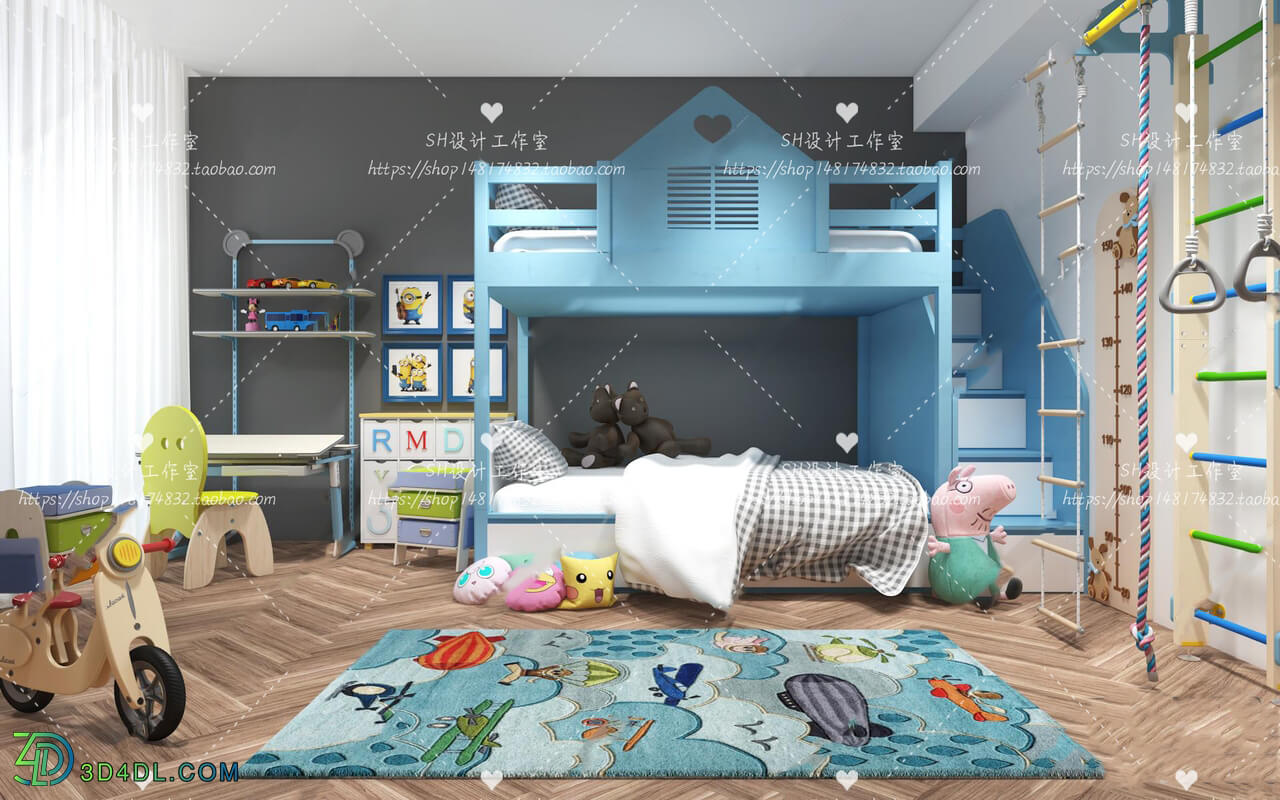  Children Room Scenes Vol 5 (060)