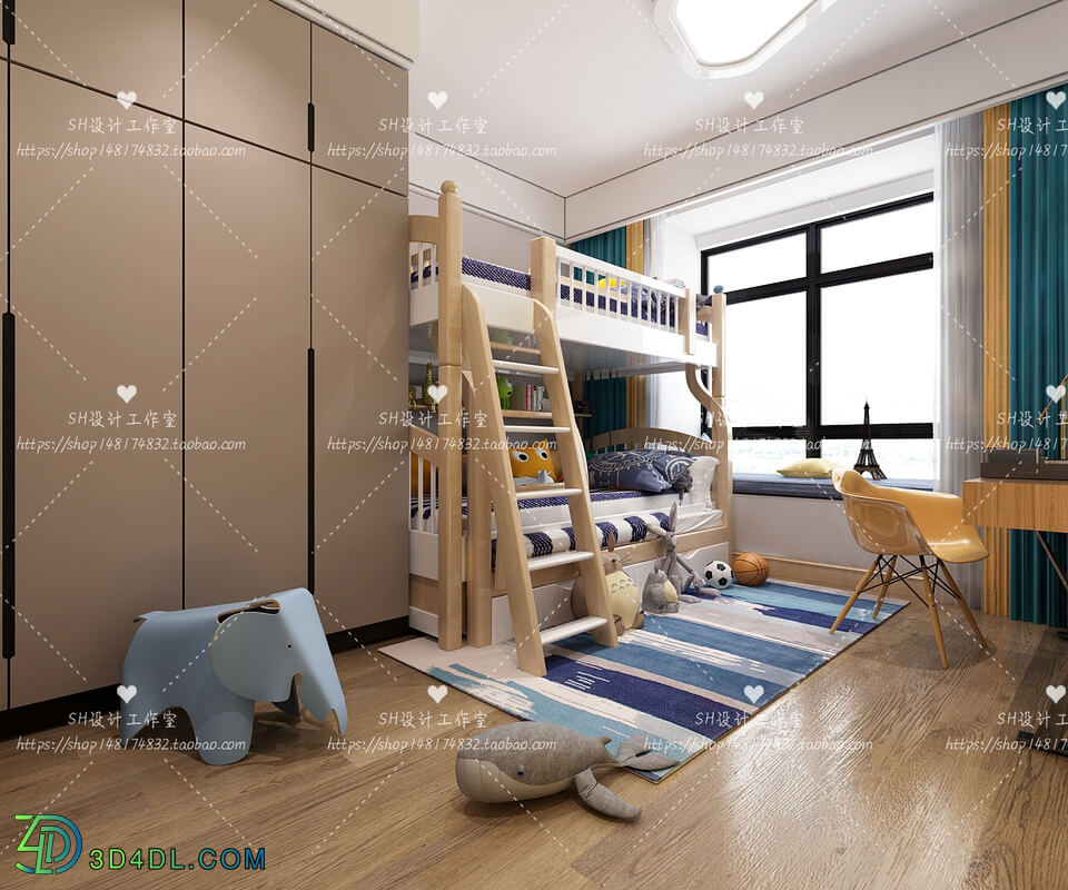  Children Room Scenes Vol 5 (068)