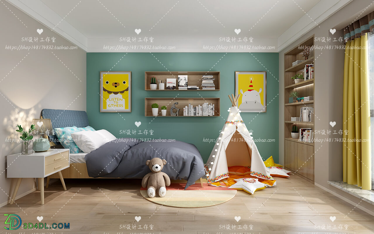  Children Room Scenes Vol 5 (072)