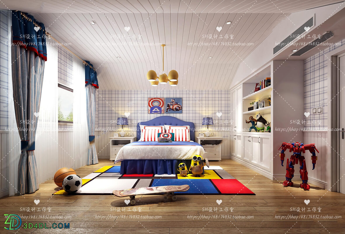  Children Room Scenes Vol 5 (074)