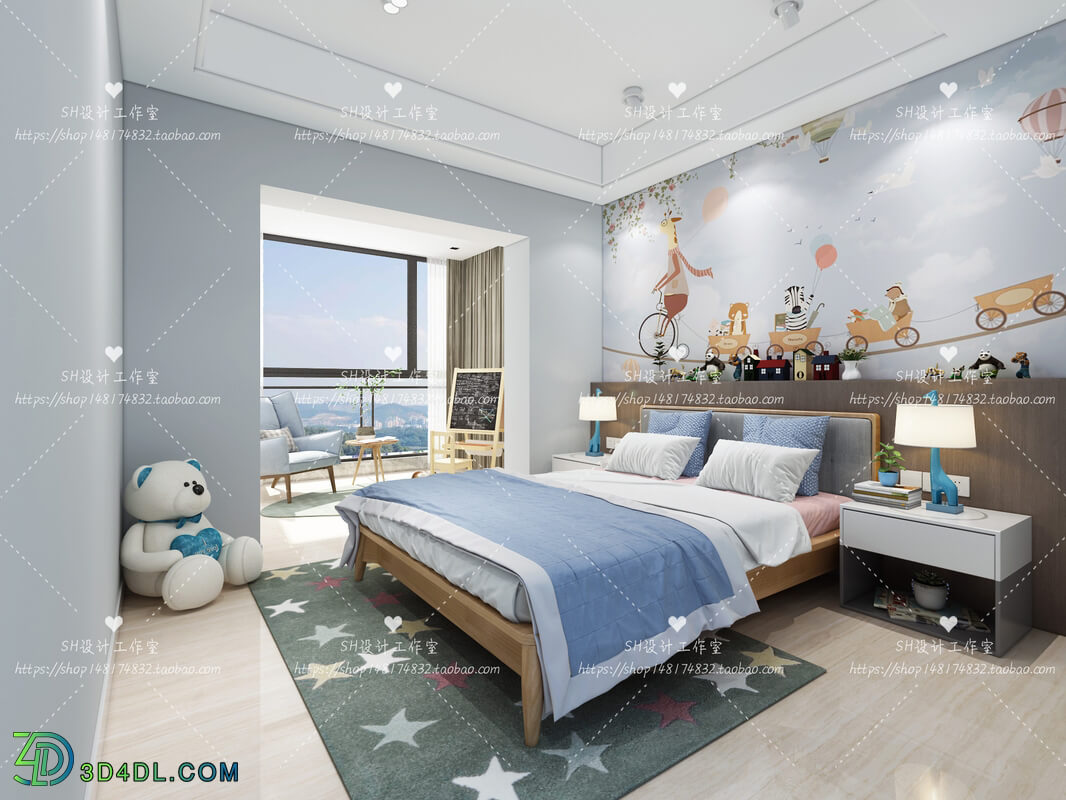  Children Room Scenes Vol 5 (085)