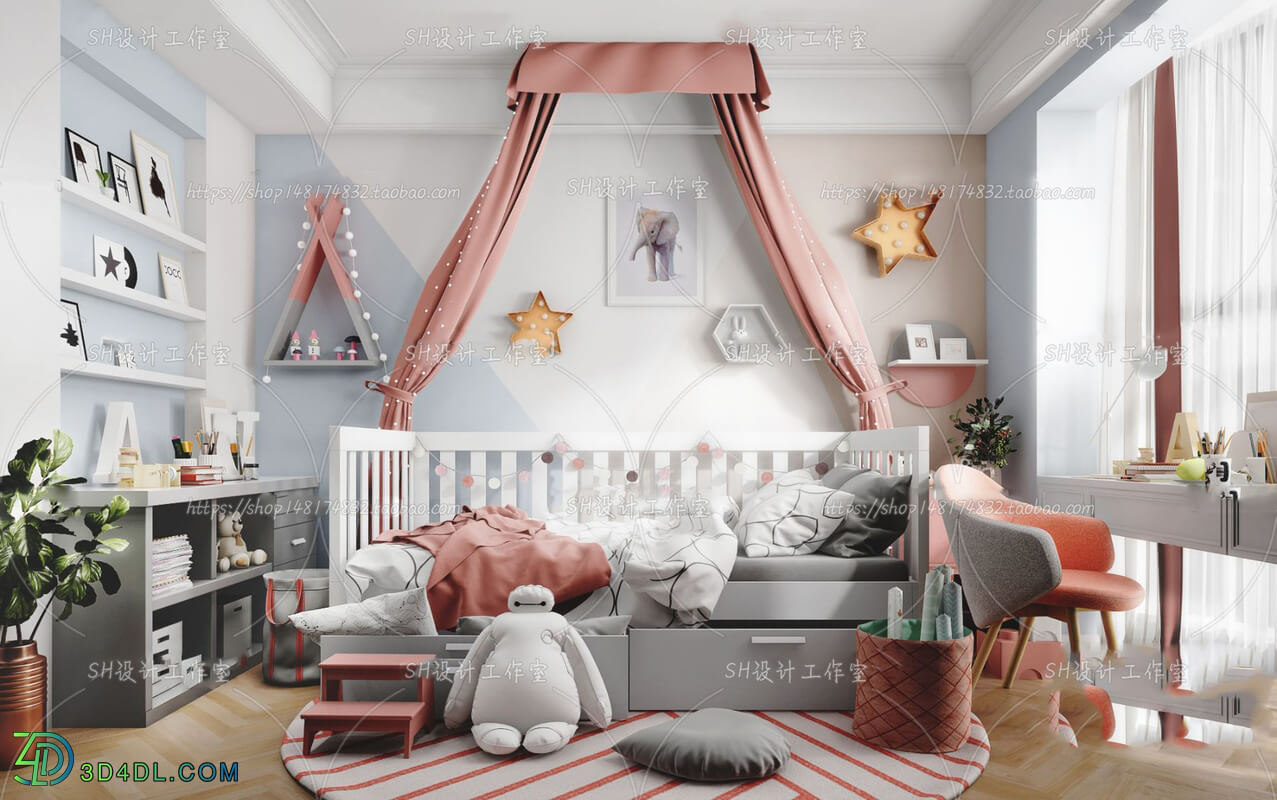  Children Room Scenes Vol 6 (009)