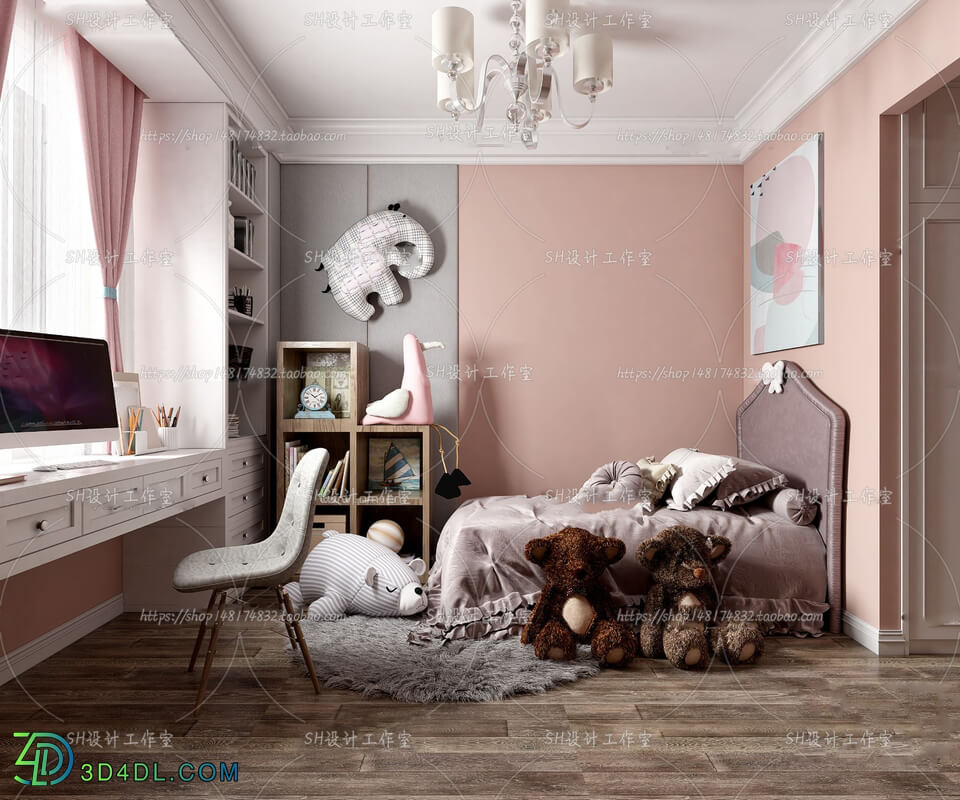  Children Room Scenes Vol 6 (013)