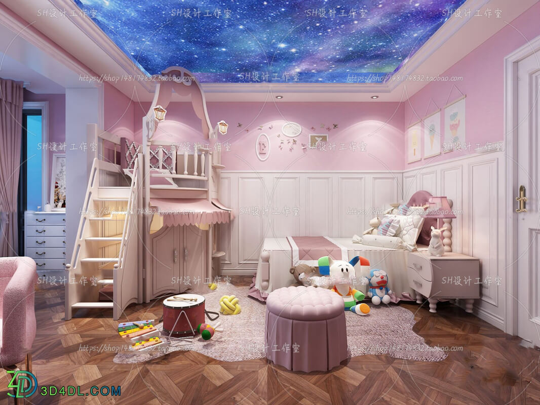  Children Room Scenes Vol 6 (017)