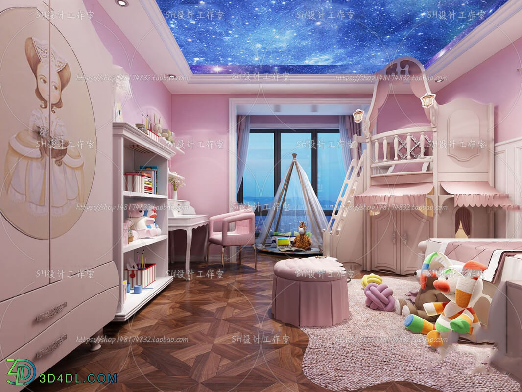  Children Room Scenes Vol 6 (017)