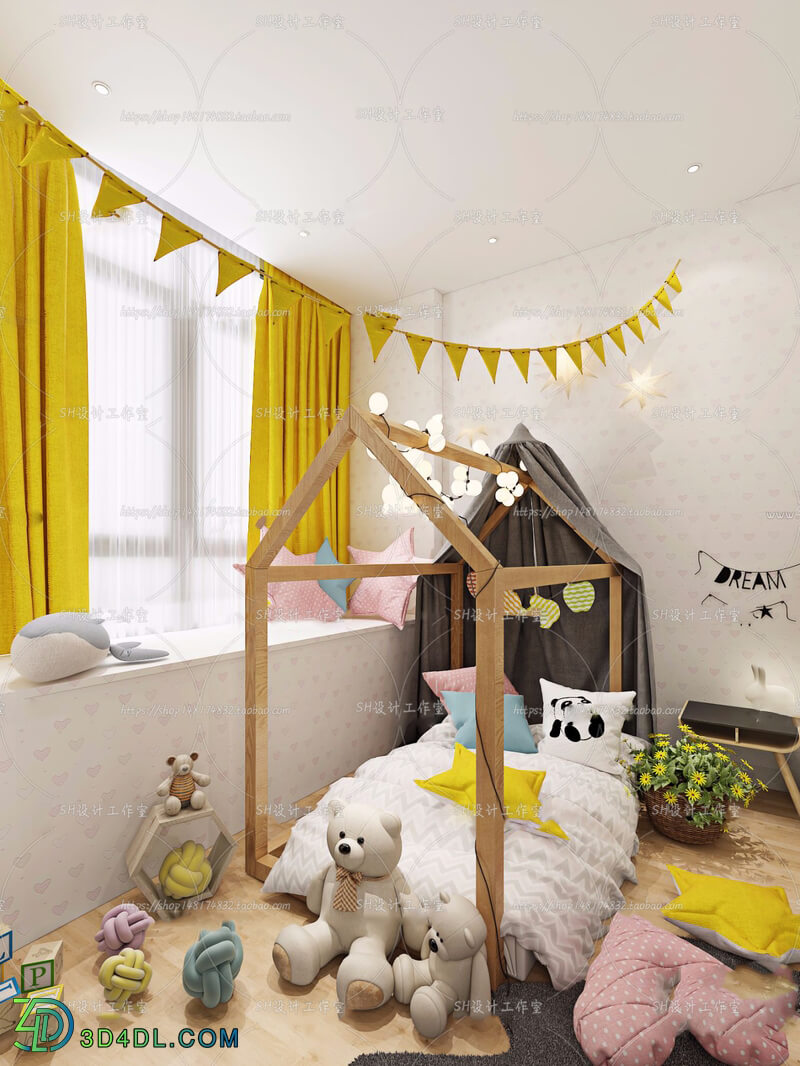  Children Room Scenes Vol 6 (041)