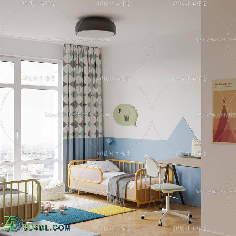  Children Room Scenes Vol 6 (049)