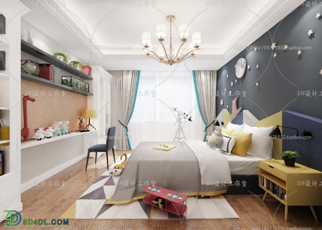  Children Room Scenes Vol 6 (068)