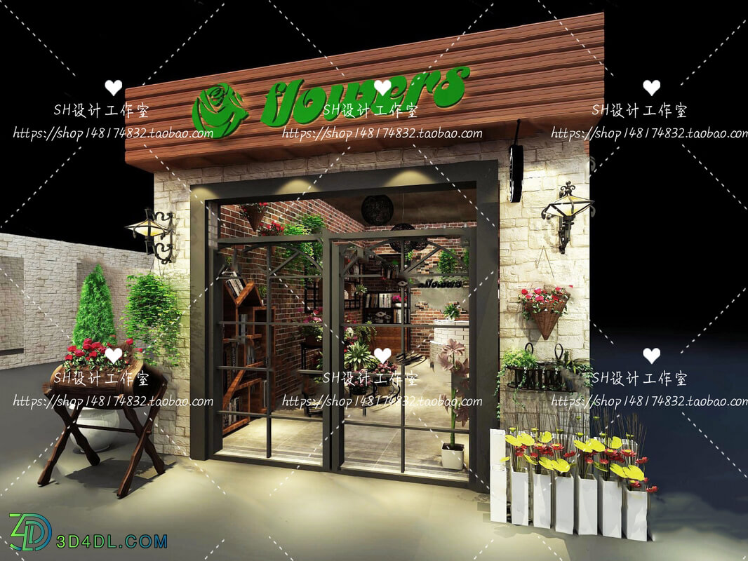  Flower Shop Scenes Vol 1 (017)