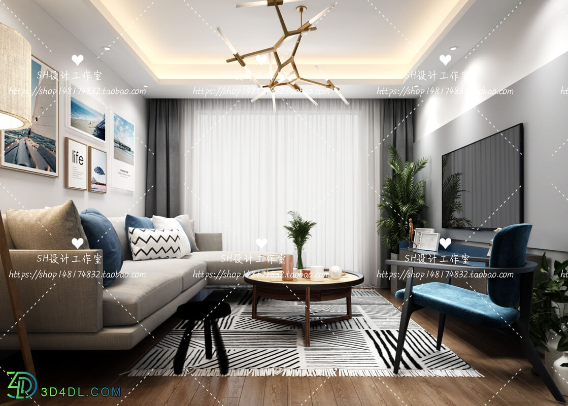  Living Room Scenes Vol 11 (026)