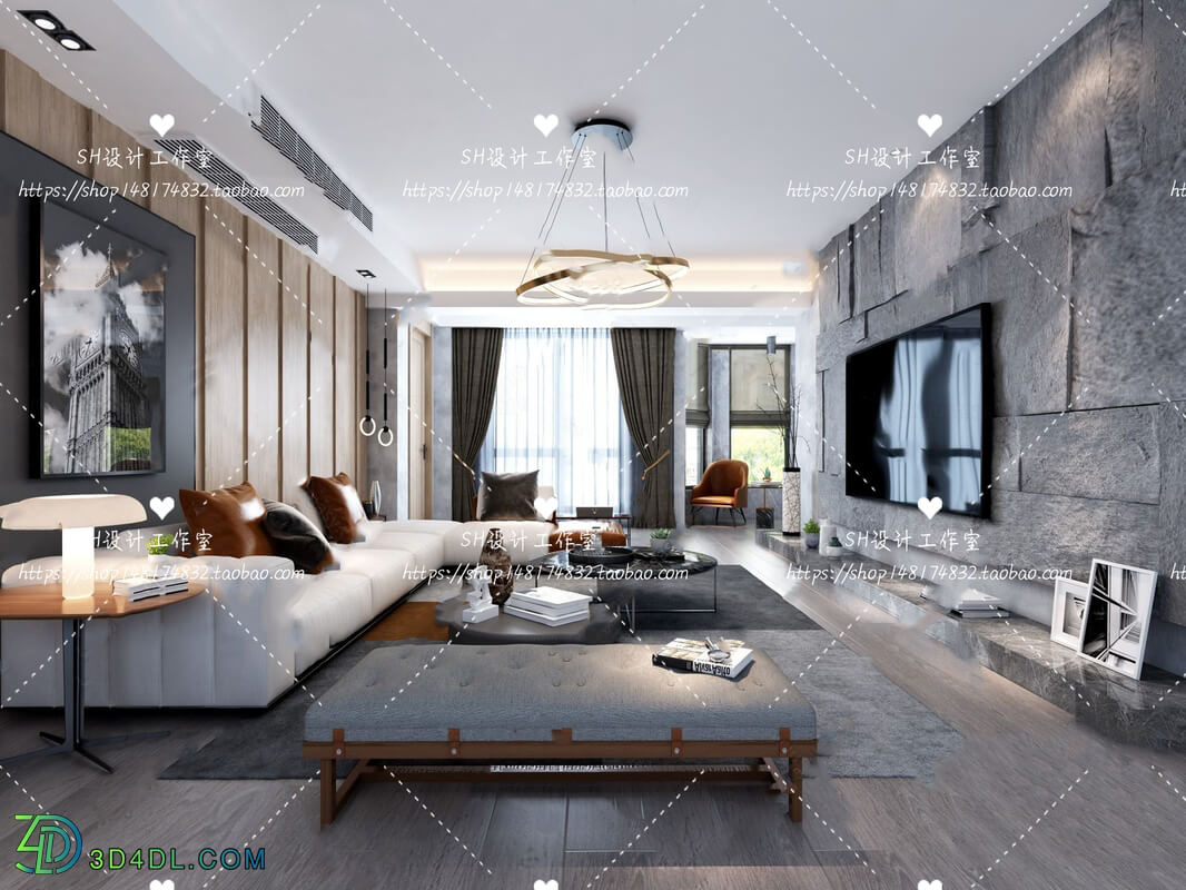  Living Room Scenes Vol 11 (032)